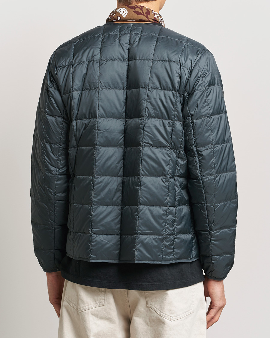 Herre | Jakker | TAION | Crew Neck Button Down Jacket Charcoal
