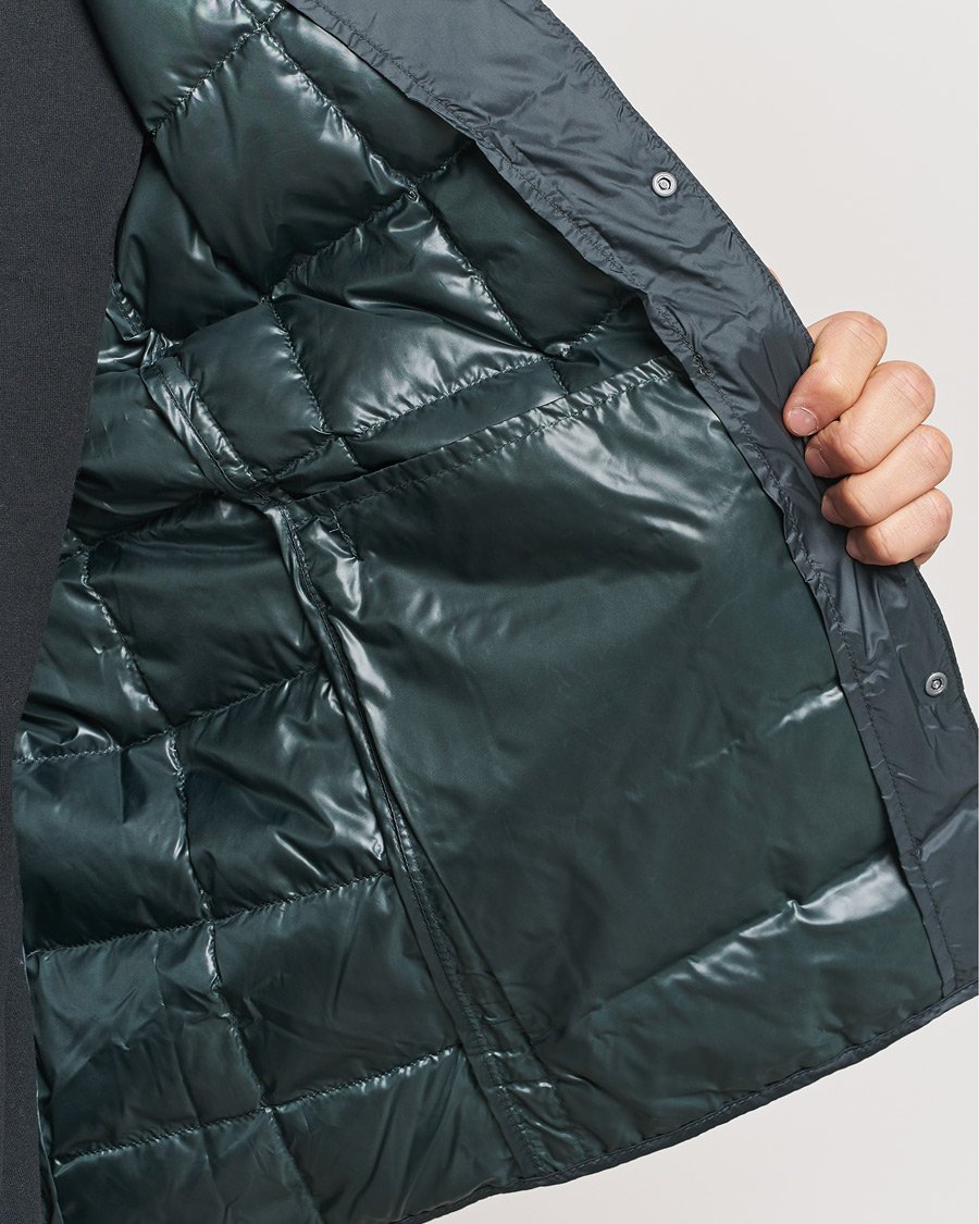 Herre | Jakker | TAION | Crew Neck Button Down Jacket Charcoal