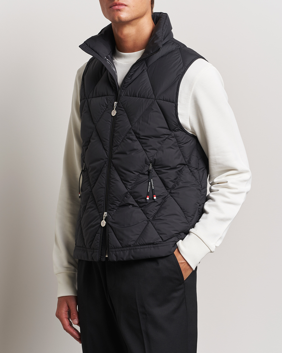 Herre | Jakker | Moncler | Aroula Quilted Down Vest Black