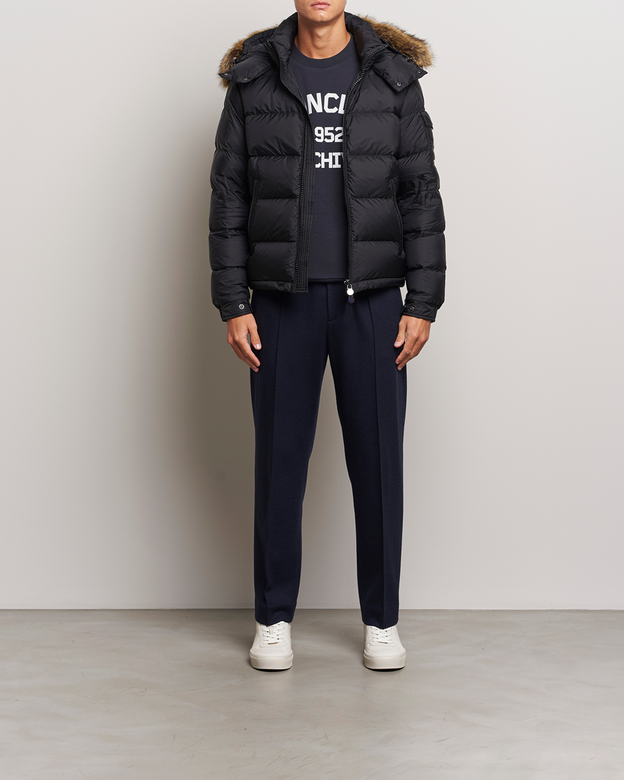 Herre | Jakker | Moncler | Maya Faux Fur Jacket Black