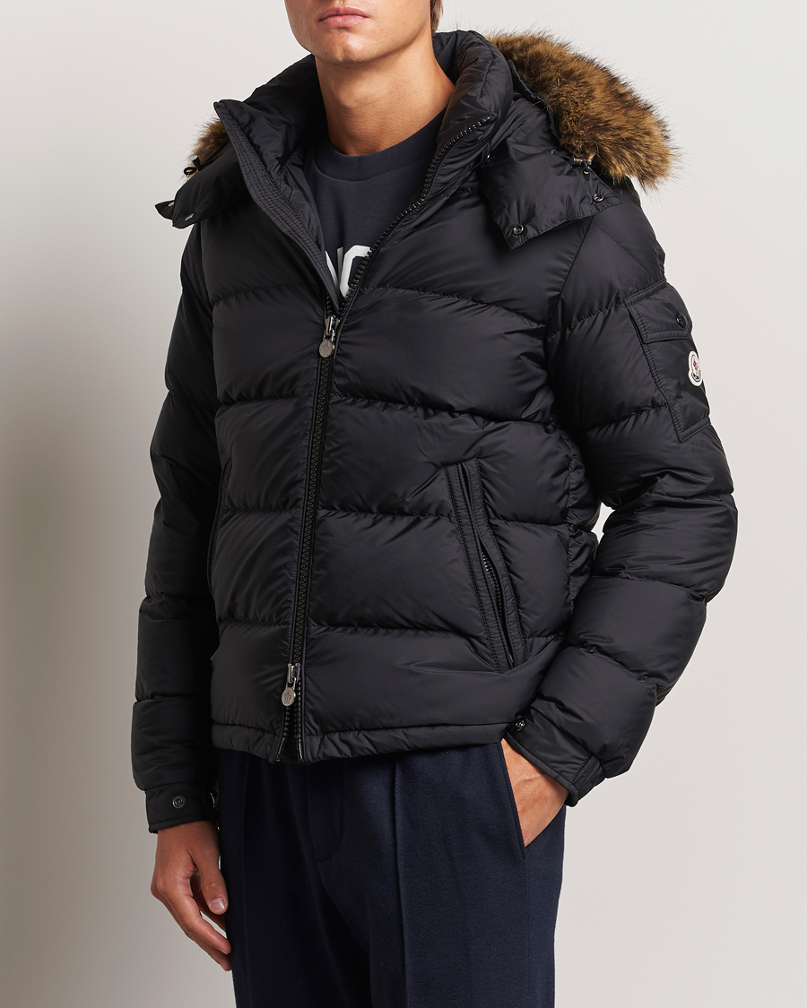 Herre | Jakker | Moncler | Maya Faux Fur Jacket Black