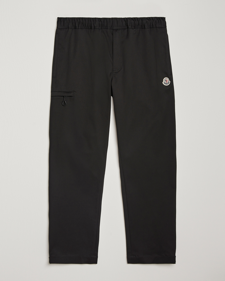 Herre | Bukser | Moncler | Technical Drawstring Pants Black