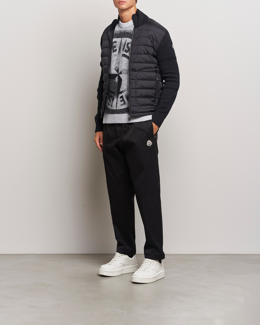 Herre | Bukser | Moncler | Technical Drawstring Pants Black