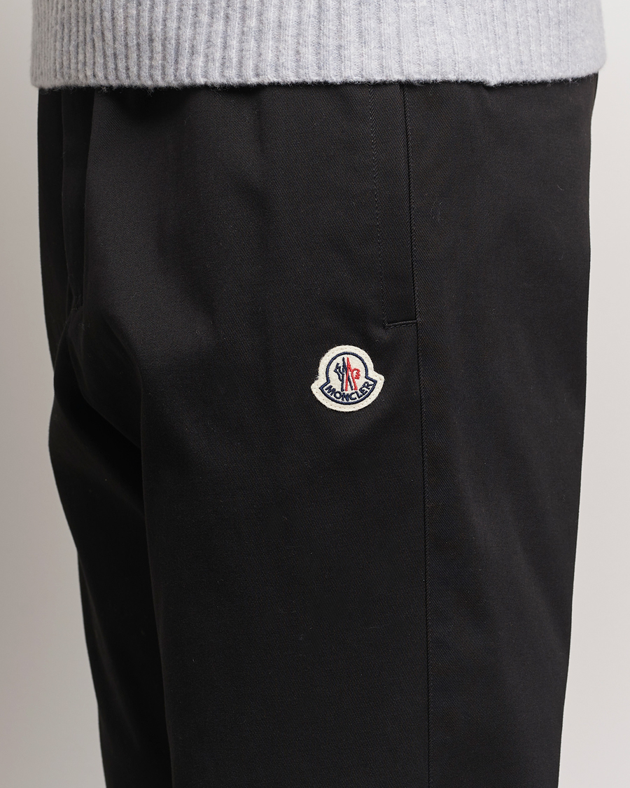 Herre | Bukser | Moncler | Technical Drawstring Pants Black