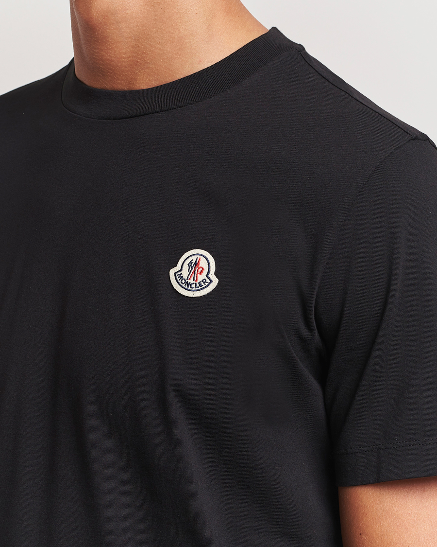 Herre | T-Shirts | Moncler | 3-Pack Logo T-Shirt Black
