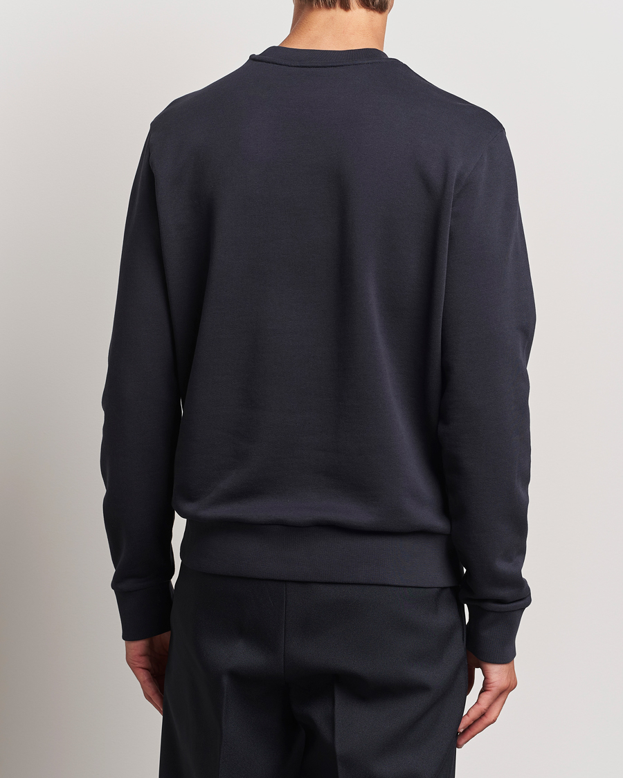Herre | Gensere | Moncler | Lettering Logo Sweatshirt Navy