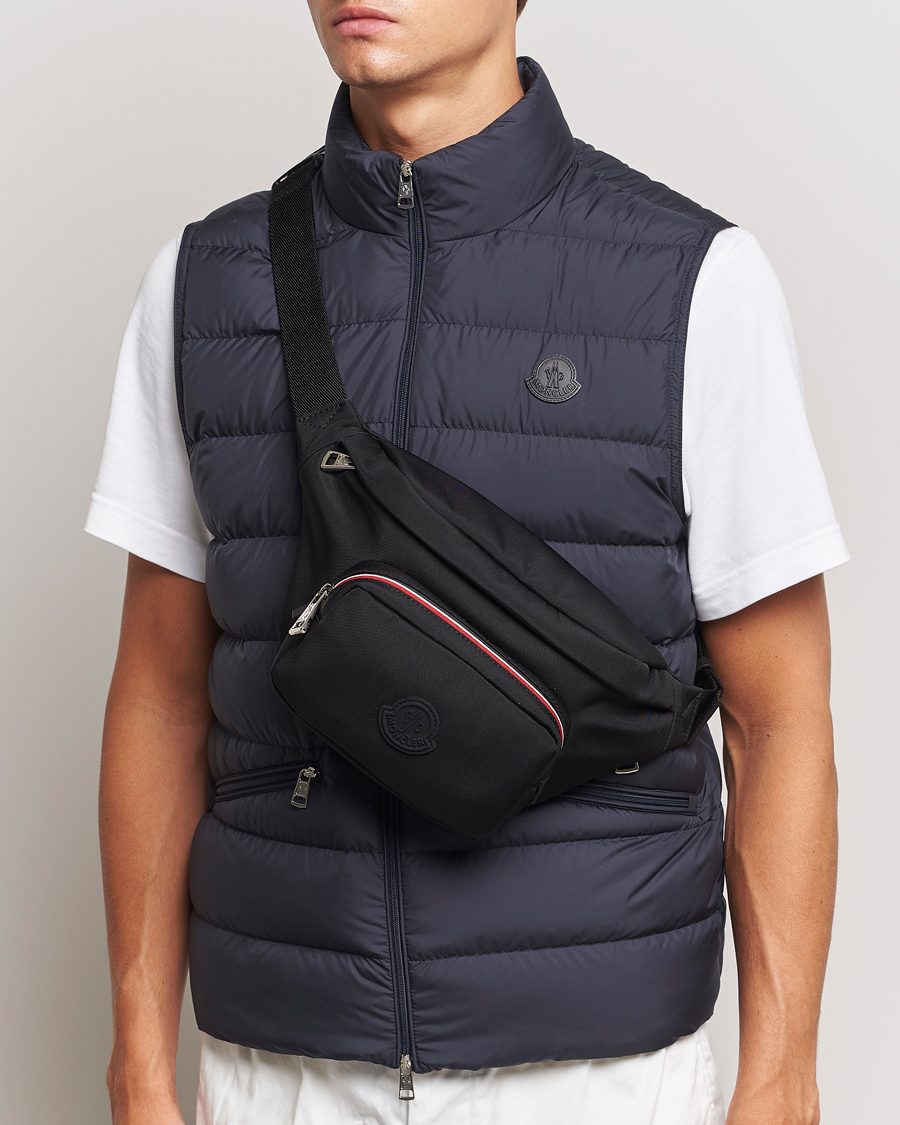 Herre | Moncler Durance Belt Bag Black | Moncler | Durance Belt Bag Black