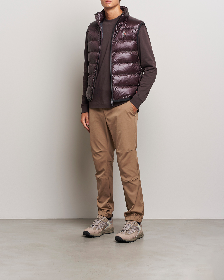 Herre | Bukser | Moncler Grenoble | Belted Tech Pants Beige