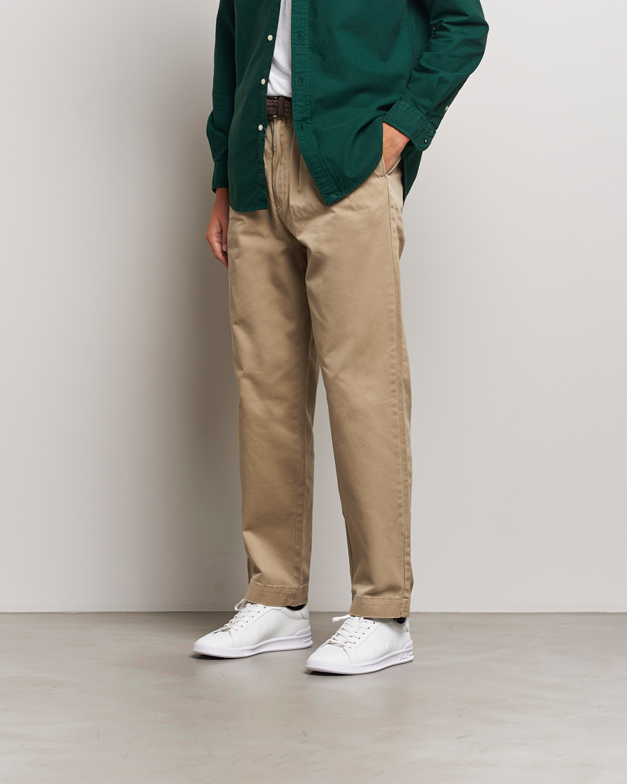 Herre | Polo Ralph Lauren Heritage Court II Sneaker White | Polo Ralph Lauren | Heritage Court II Sneaker White