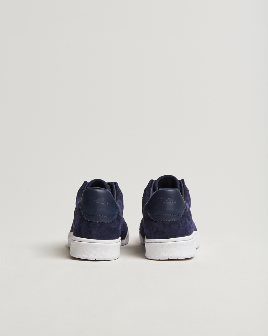Herre | Polo Ralph Lauren Polo Court Sneaker Navy Suede | Polo Ralph Lauren | Polo Court Sneaker Navy Suede