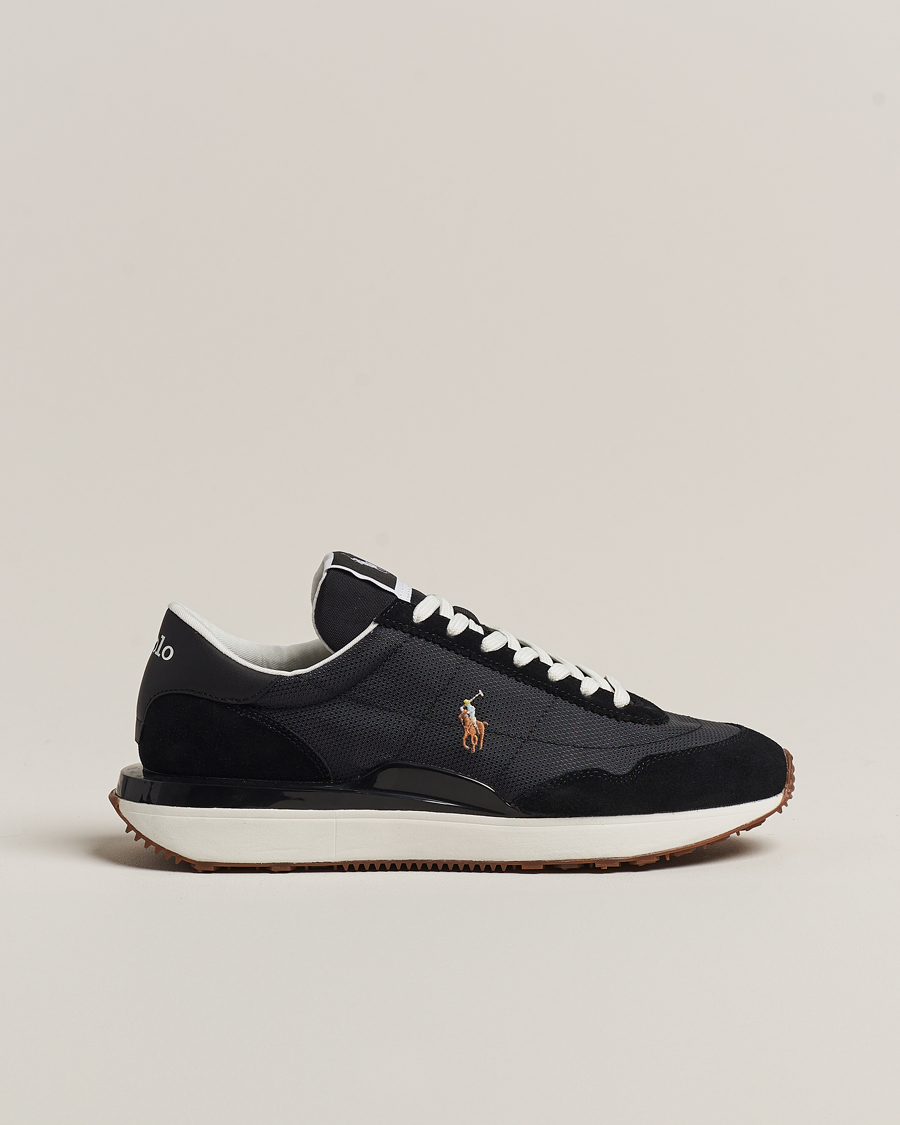 Herre | Polo Ralph Lauren Train 89 PP Sneaker Black/Multi PP | Polo Ralph Lauren | Train 89 PP Sneaker Black/Multi PP