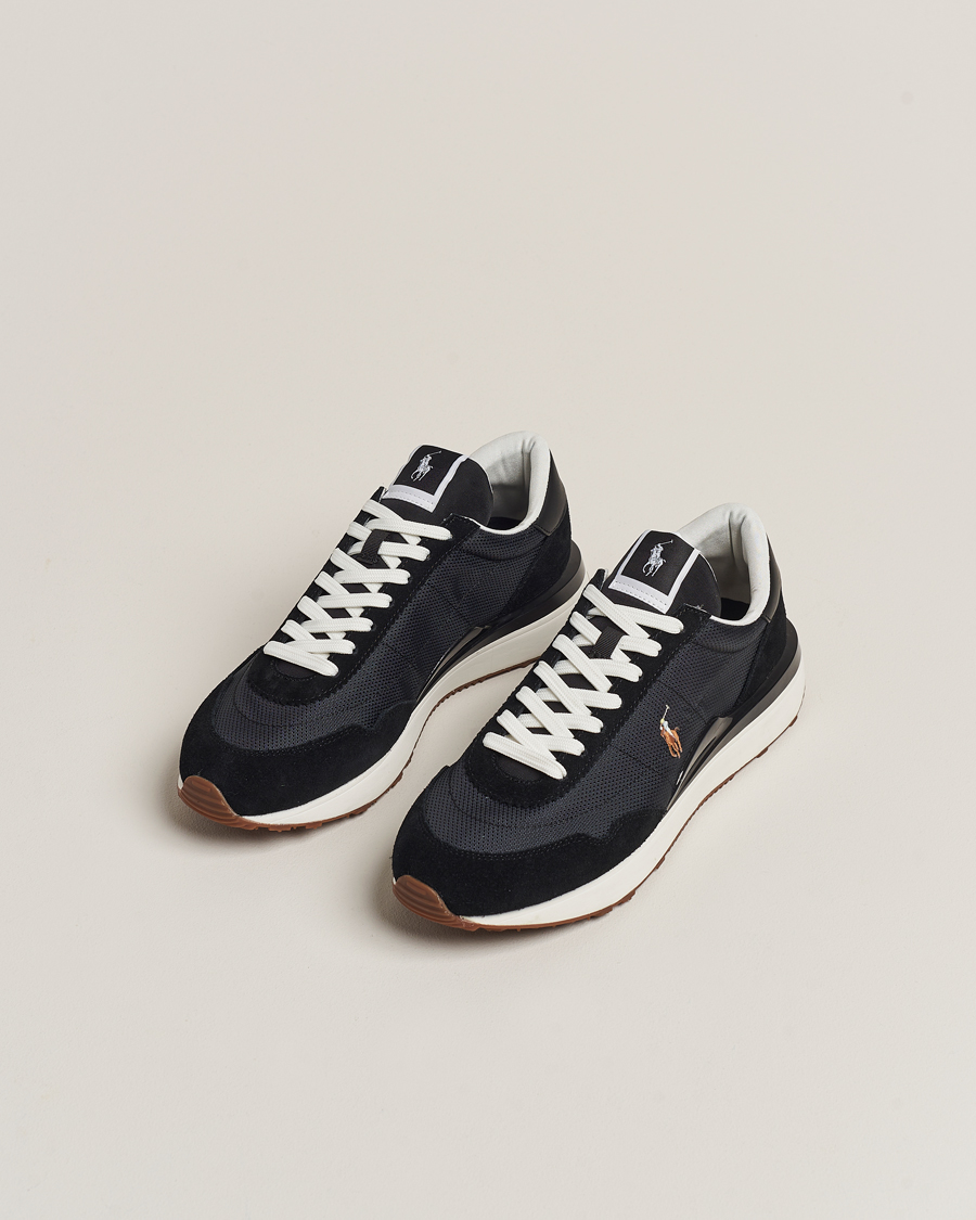 Herre | Polo Ralph Lauren Train 89 PP Sneaker Black/Multi PP | Polo Ralph Lauren | Train 89 PP Sneaker Black/Multi PP