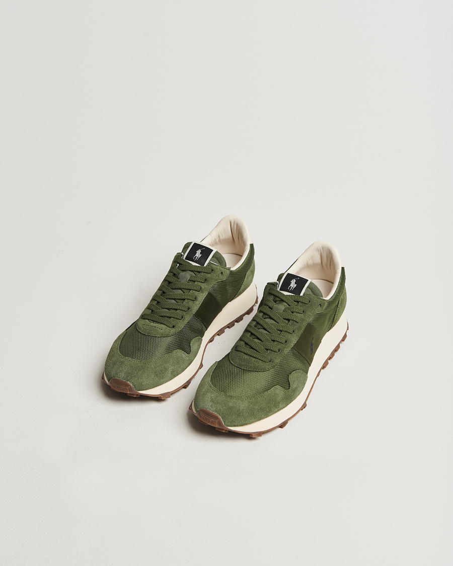 Herre | Polo Ralph Lauren PRL Trail125 Sneaker Classic Drab/Ecru | Polo Ralph Lauren | PRL Trail125 Sneaker Classic Drab/Ecru