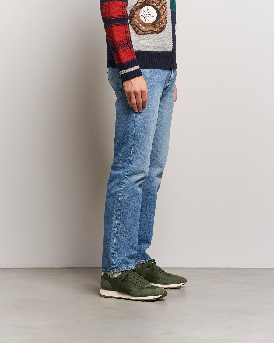 Herre | Polo Ralph Lauren PRL Trail125 Sneaker Classic Drab/Ecru | Polo Ralph Lauren | PRL Trail125 Sneaker Classic Drab/Ecru