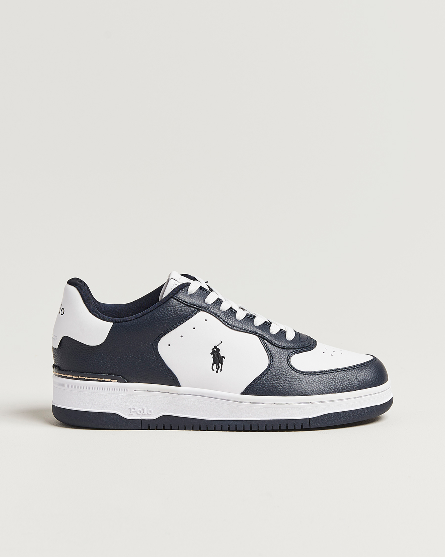 Herre | Polo Ralph Lauren Masters Court Sneaker Aviator Navy/White | Polo Ralph Lauren | Masters Court Sneaker Aviator Navy/White