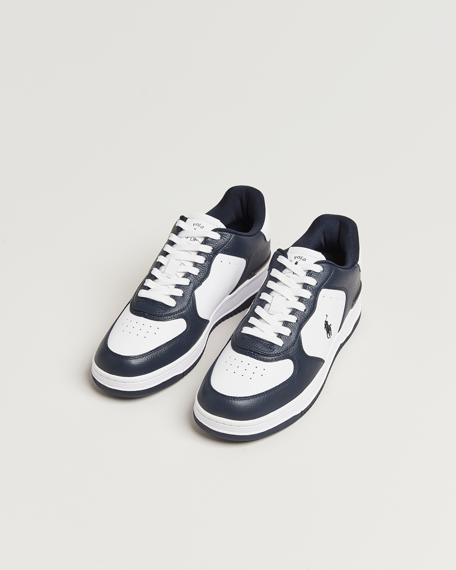 Herre | Polo Ralph Lauren Masters Court Sneaker Aviator Navy/White | Polo Ralph Lauren | Masters Court Sneaker Aviator Navy/White