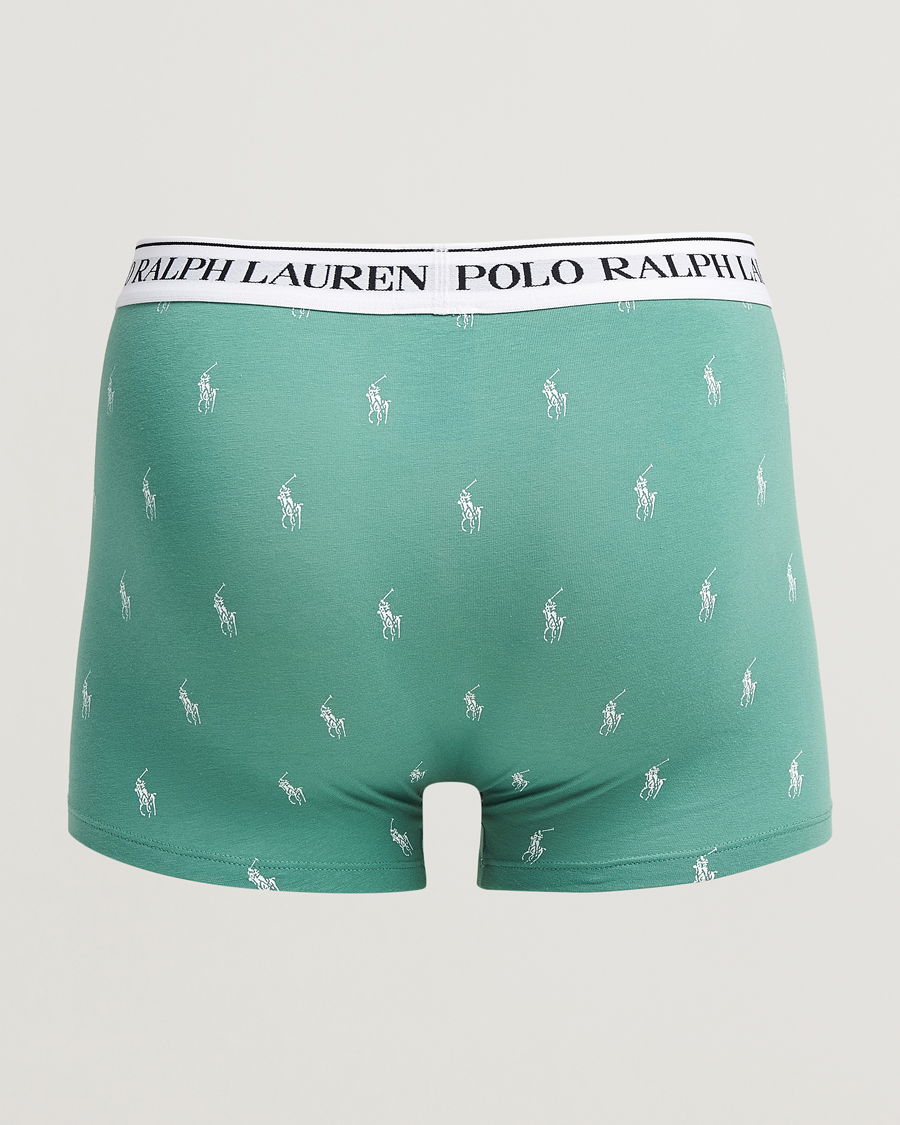 Herre | Undertøy | Polo Ralph Lauren | 3-Pack Trunk Fairway Green/Moss/Black