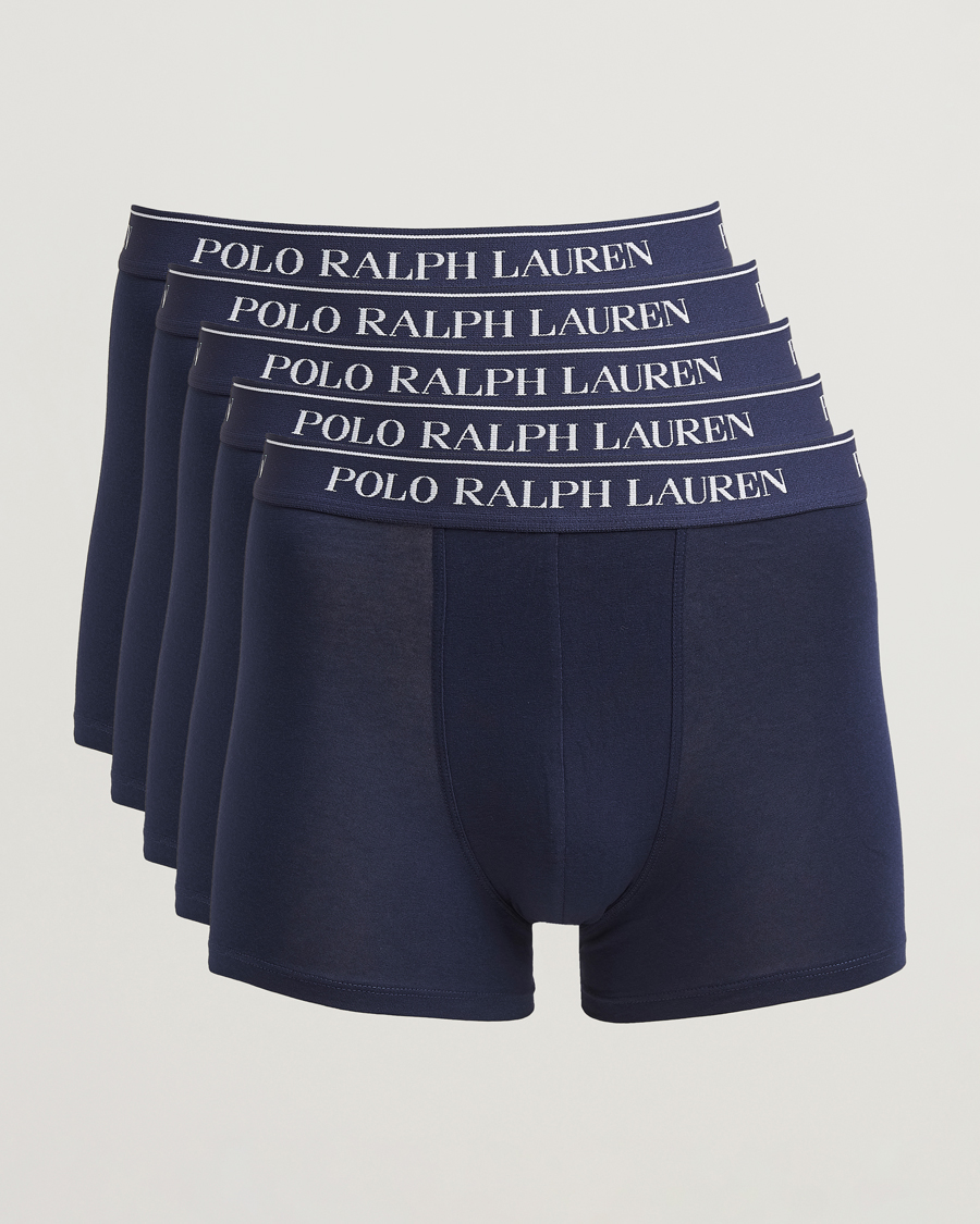 Herre | Undertøy | Polo Ralph Lauren | 5-Pack Trunk Cruise Navy