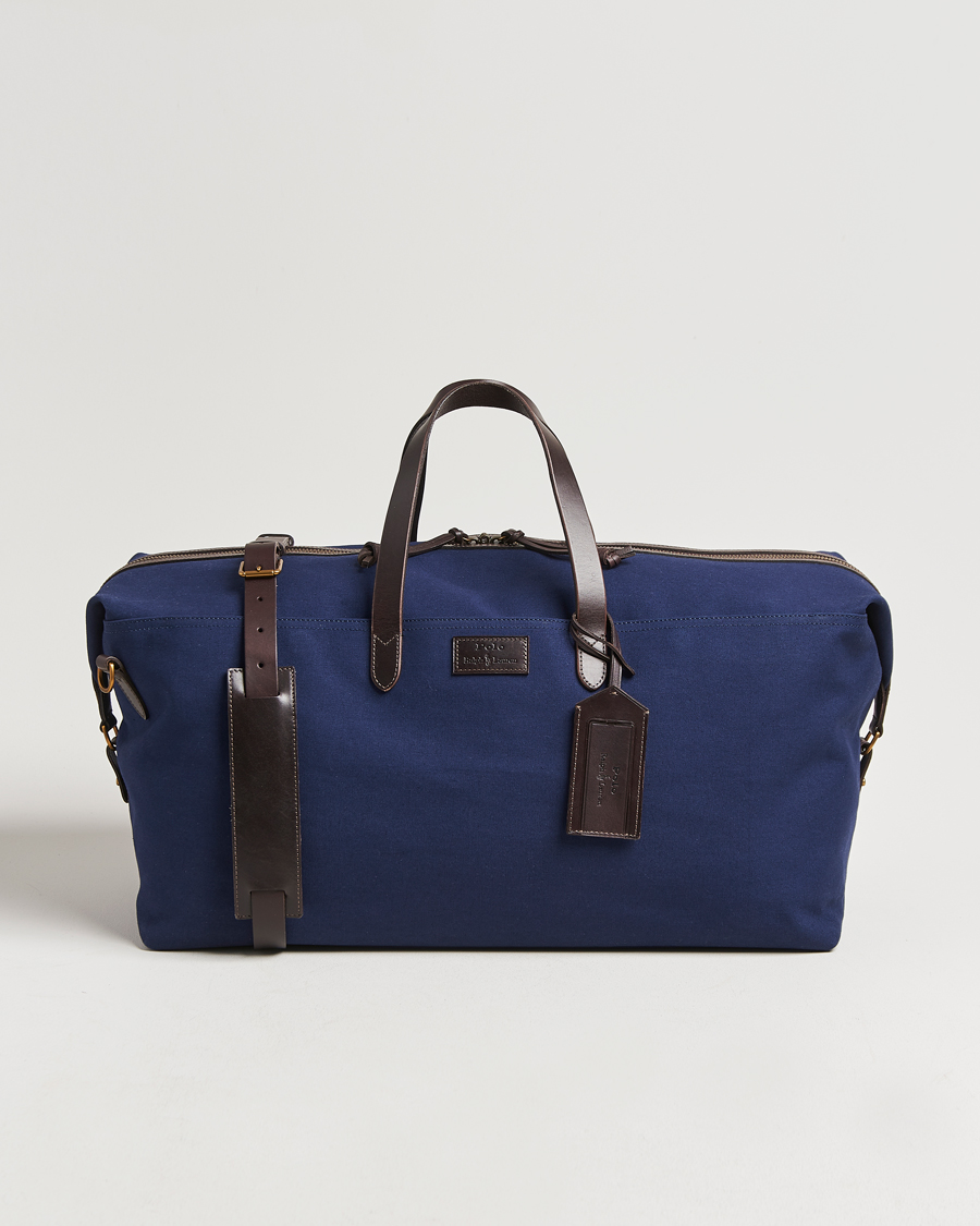 Polo Ralph Lauren Medium Canvas Duffle Bag Newport Navy hos