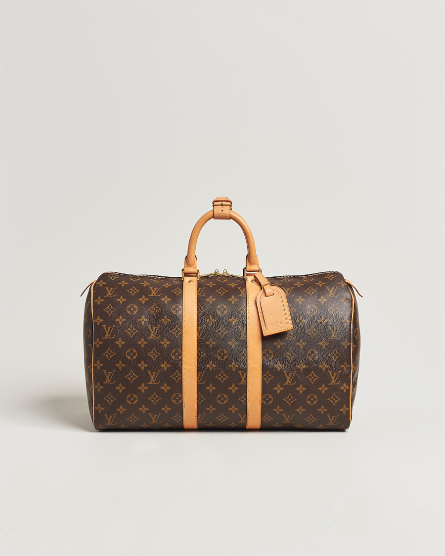 Herre | Louis Vuitton Pre-Owned Keepall 45 Bag Monogram | Louis Vuitton Pre-Owned | Keepall 45 Bag Monogram