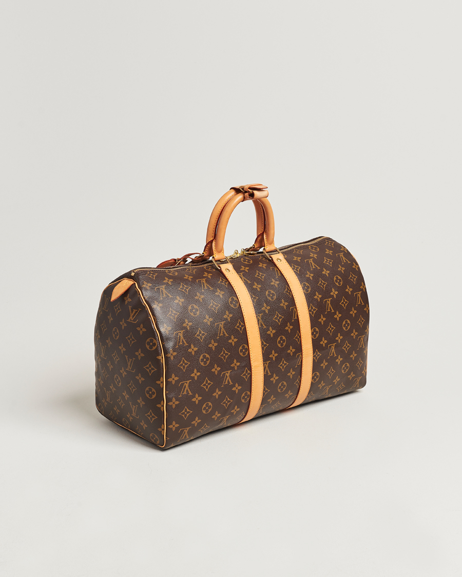 Herre | Louis Vuitton Pre-Owned Keepall 45 Bag Monogram | Louis Vuitton Pre-Owned | Keepall 45 Bag Monogram