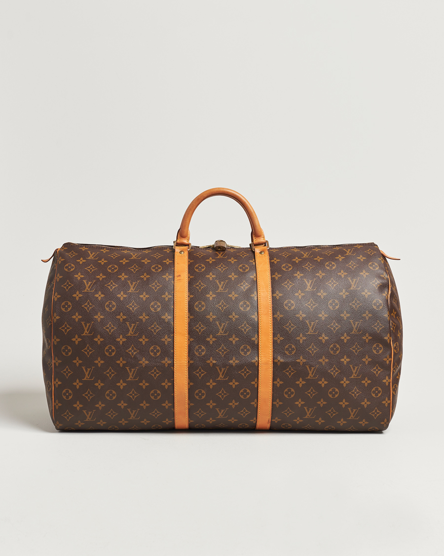 Herre | Louis Vuitton Pre-Owned Keepall 60 Bag Monogram | Louis Vuitton Pre-Owned | Keepall 60 Bag Monogram
