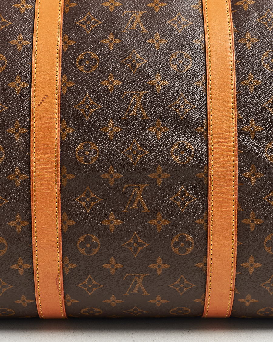 Herre | Louis Vuitton Pre-Owned Keepall 60 Bag Monogram | Louis Vuitton Pre-Owned | Keepall 60 Bag Monogram