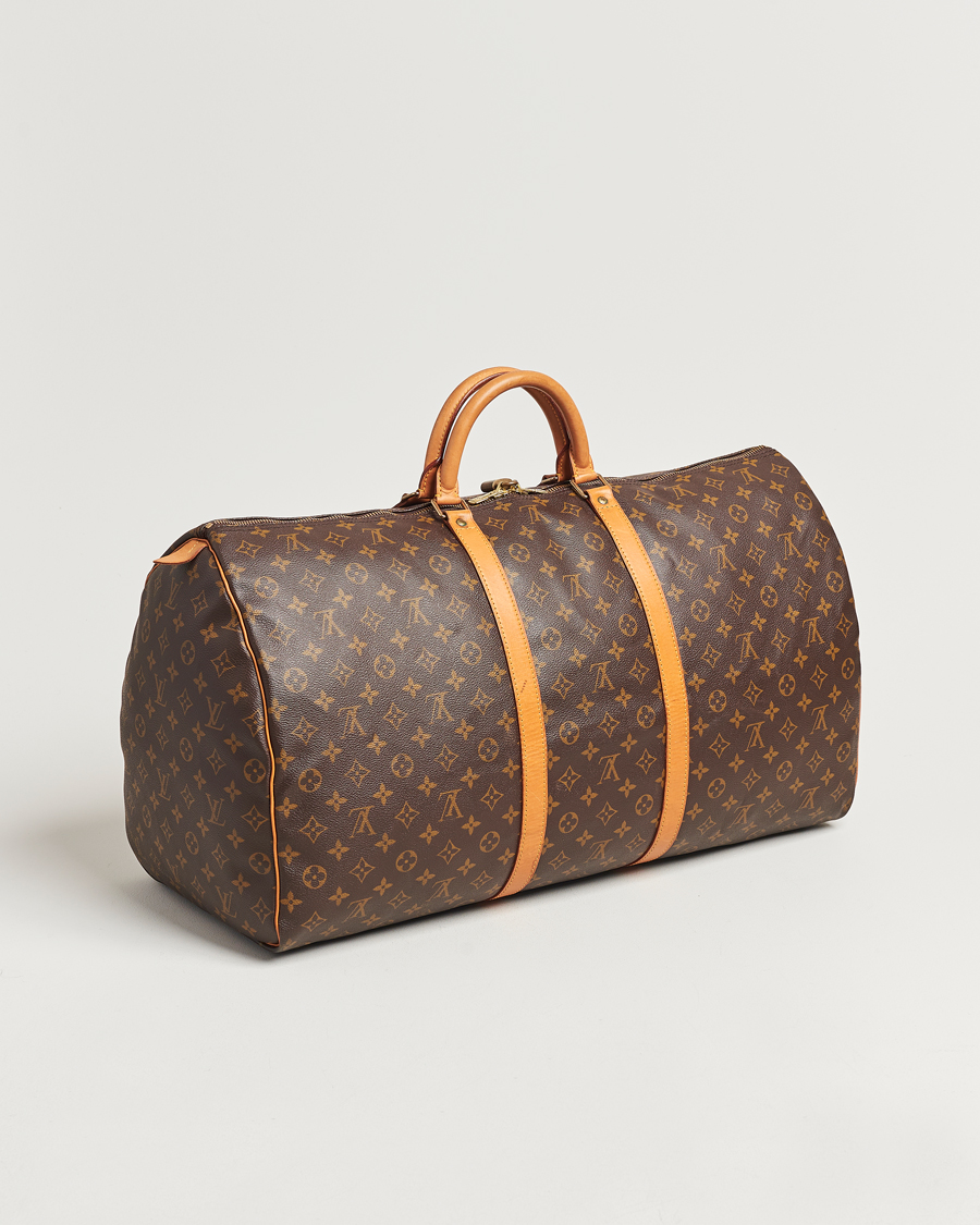 Herre | Louis Vuitton Pre-Owned Keepall 60 Bag Monogram | Louis Vuitton Pre-Owned | Keepall 60 Bag Monogram