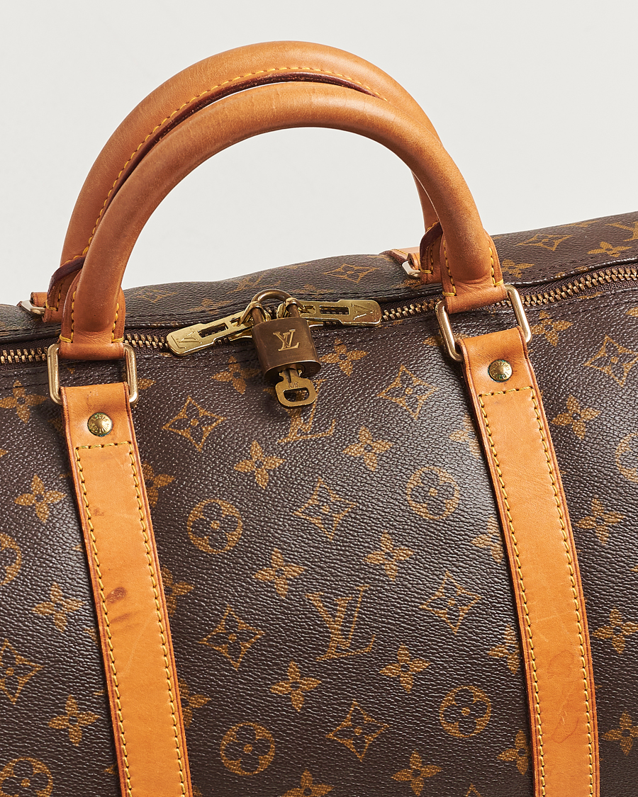 Herre | Louis Vuitton Pre-Owned Keepall 60 Bag Monogram | Louis Vuitton Pre-Owned | Keepall 60 Bag Monogram