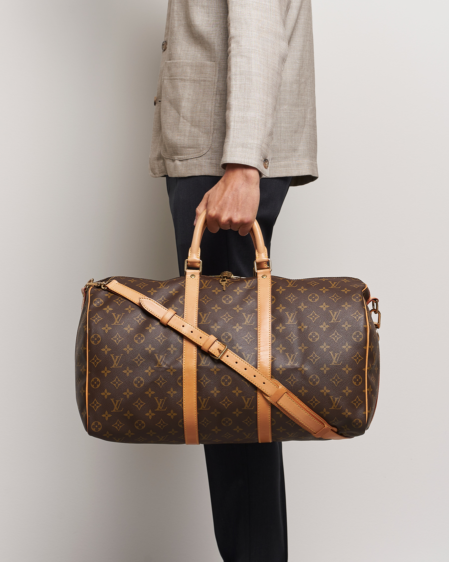 Herre | Pre-Owned & Vintage Bags | Louis Vuitton Pre-Owned | Keepall Bandoulière 50 Monogram 