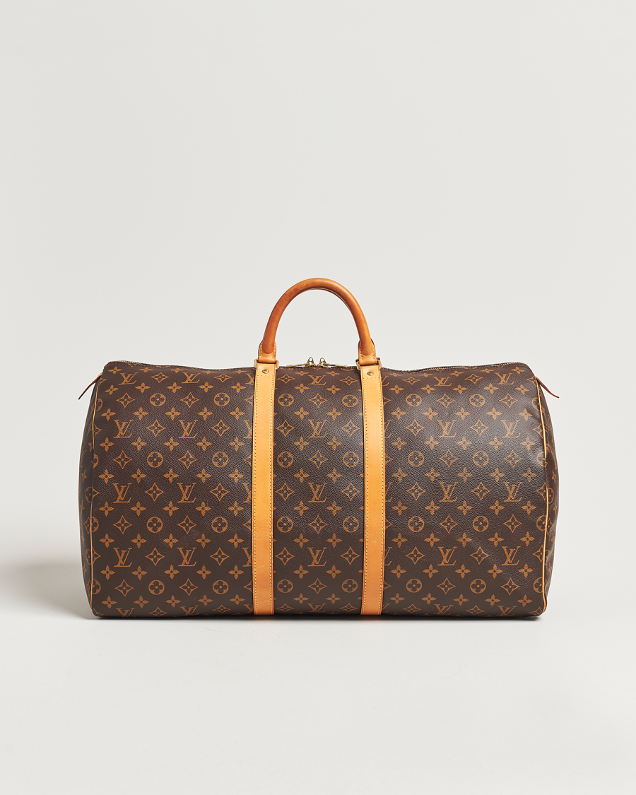 Herre | Louis Vuitton Pre-Owned Keepall 55 Bag Monogram | Louis Vuitton Pre-Owned | Keepall 55 Bag Monogram