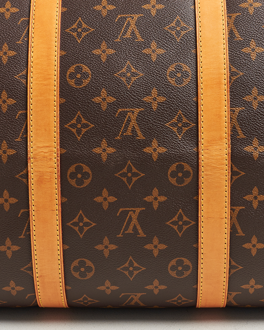 Herre | Louis Vuitton Pre-Owned Keepall 55 Bag Monogram | Louis Vuitton Pre-Owned | Keepall 55 Bag Monogram