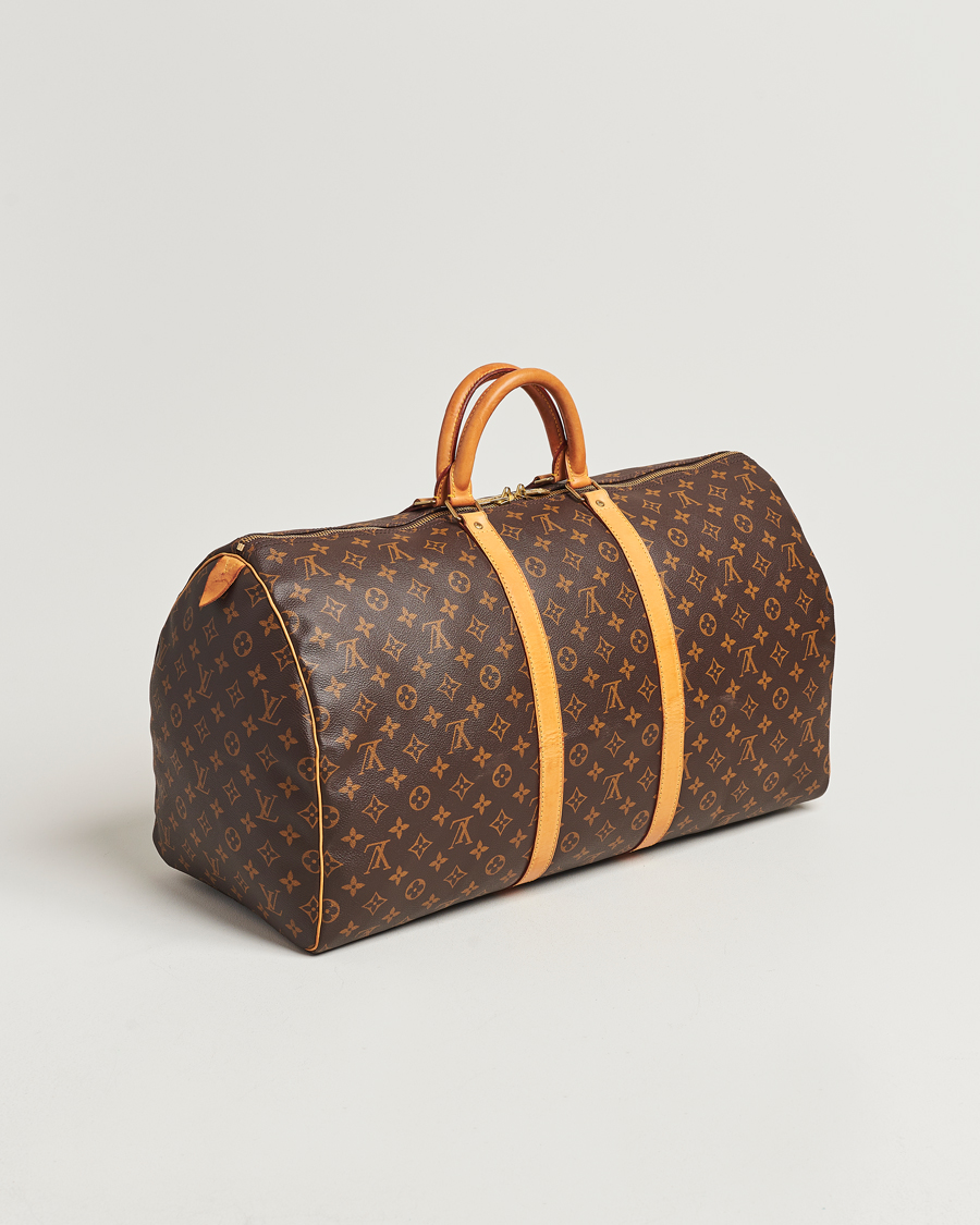 Herre | Louis Vuitton Pre-Owned Keepall 55 Bag Monogram | Louis Vuitton Pre-Owned | Keepall 55 Bag Monogram