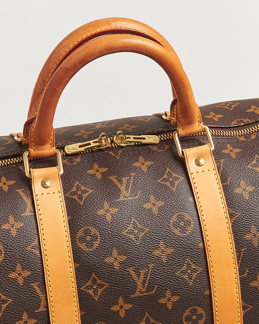 Herre | Louis Vuitton Pre-Owned Keepall 55 Bag Monogram | Louis Vuitton Pre-Owned | Keepall 55 Bag Monogram