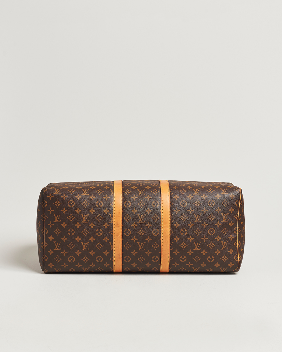 Herre | Louis Vuitton Pre-Owned Keepall 55 Bag Monogram | Louis Vuitton Pre-Owned | Keepall 55 Bag Monogram