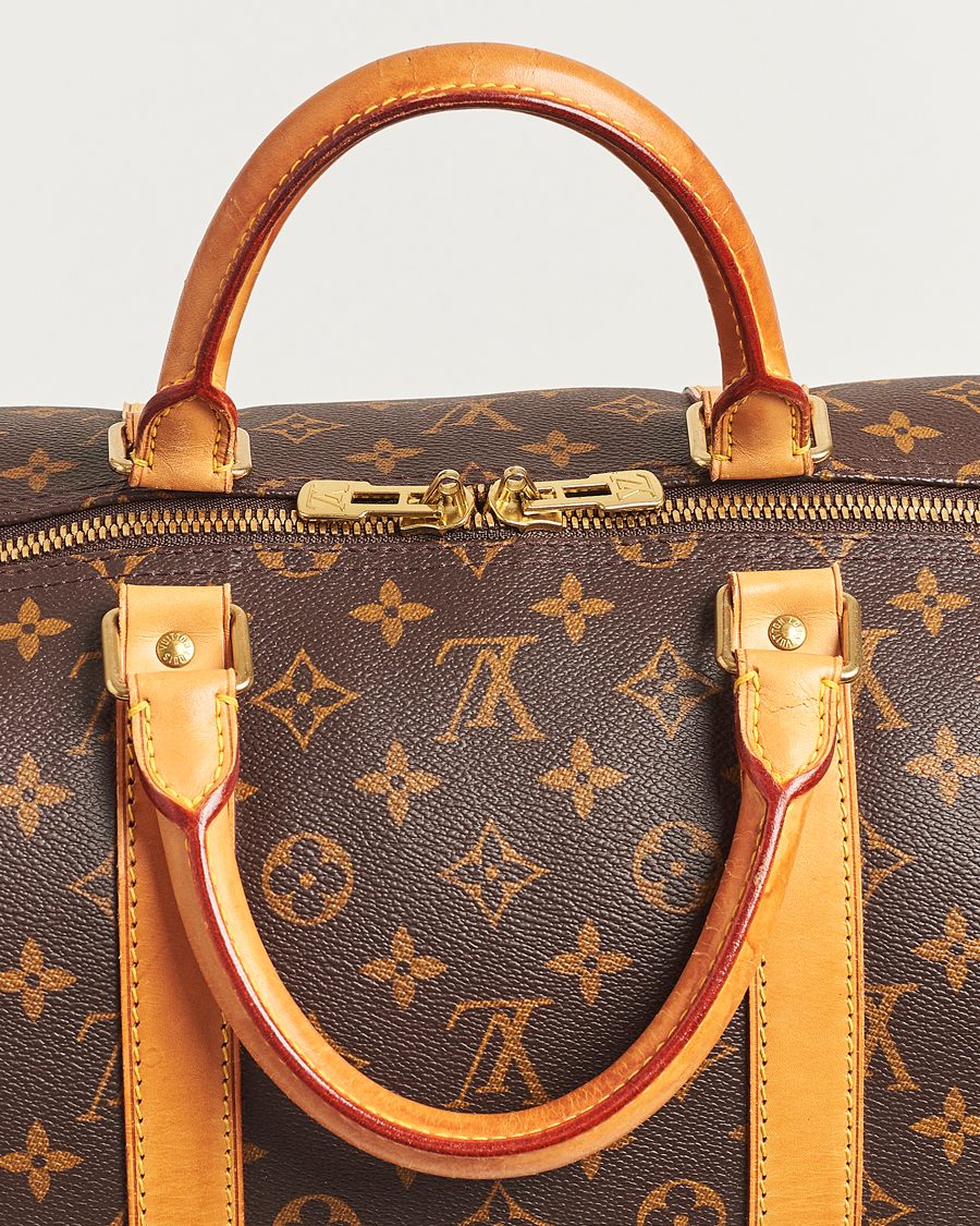 Herre | Louis Vuitton Pre-Owned Keepall 55 Bag Monogram | Louis Vuitton Pre-Owned | Keepall 55 Bag Monogram