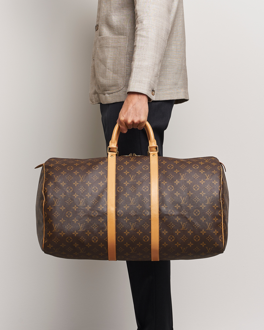 Herre | Assesoarer | Louis Vuitton Pre-Owned | Keepall 55 Bag Monogram 