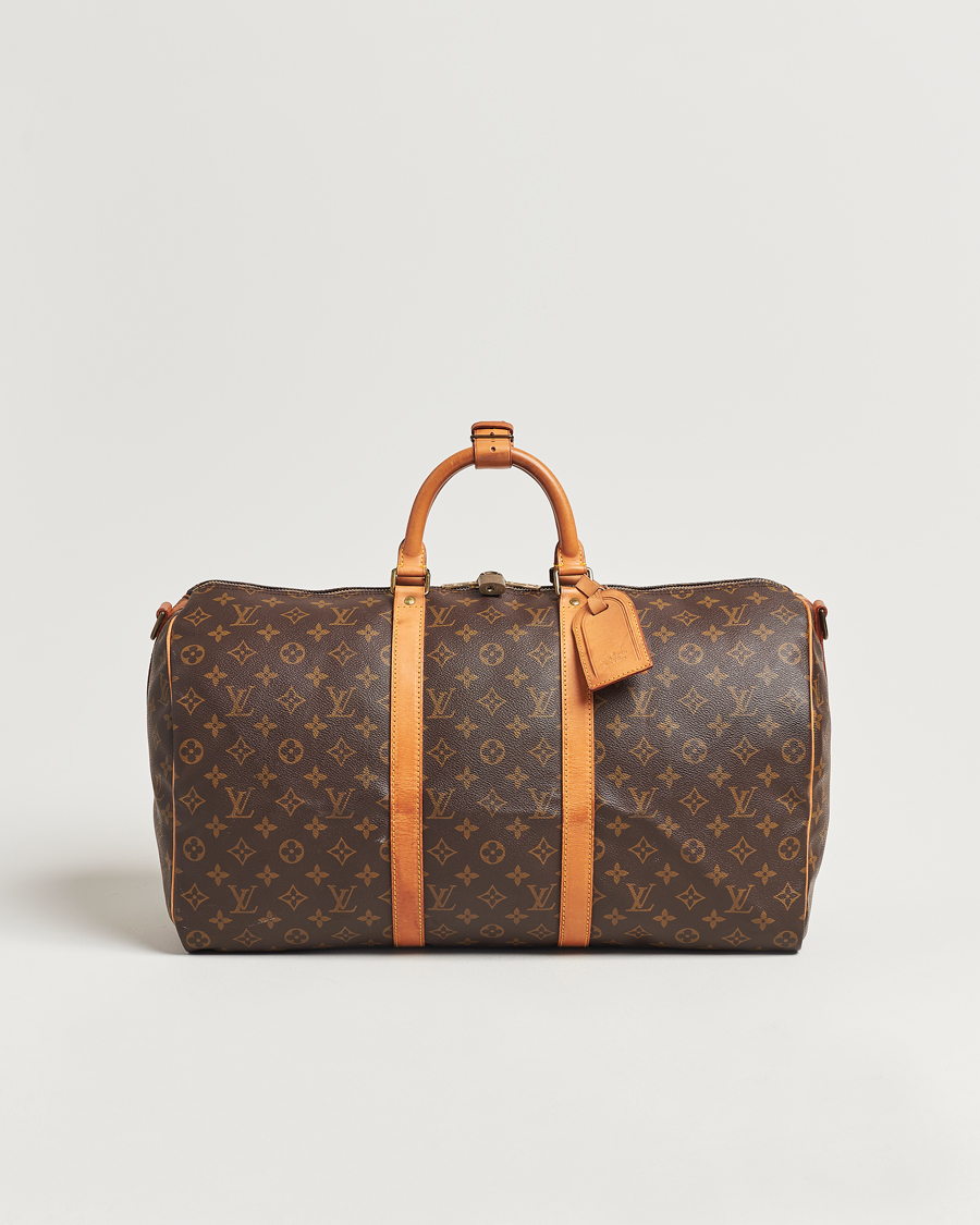 Herre | Louis Vuitton Pre-Owned Keepall Bandoulière 50 Monogram  | Louis Vuitton Pre-Owned | Keepall Bandoulière 50 Monogram 