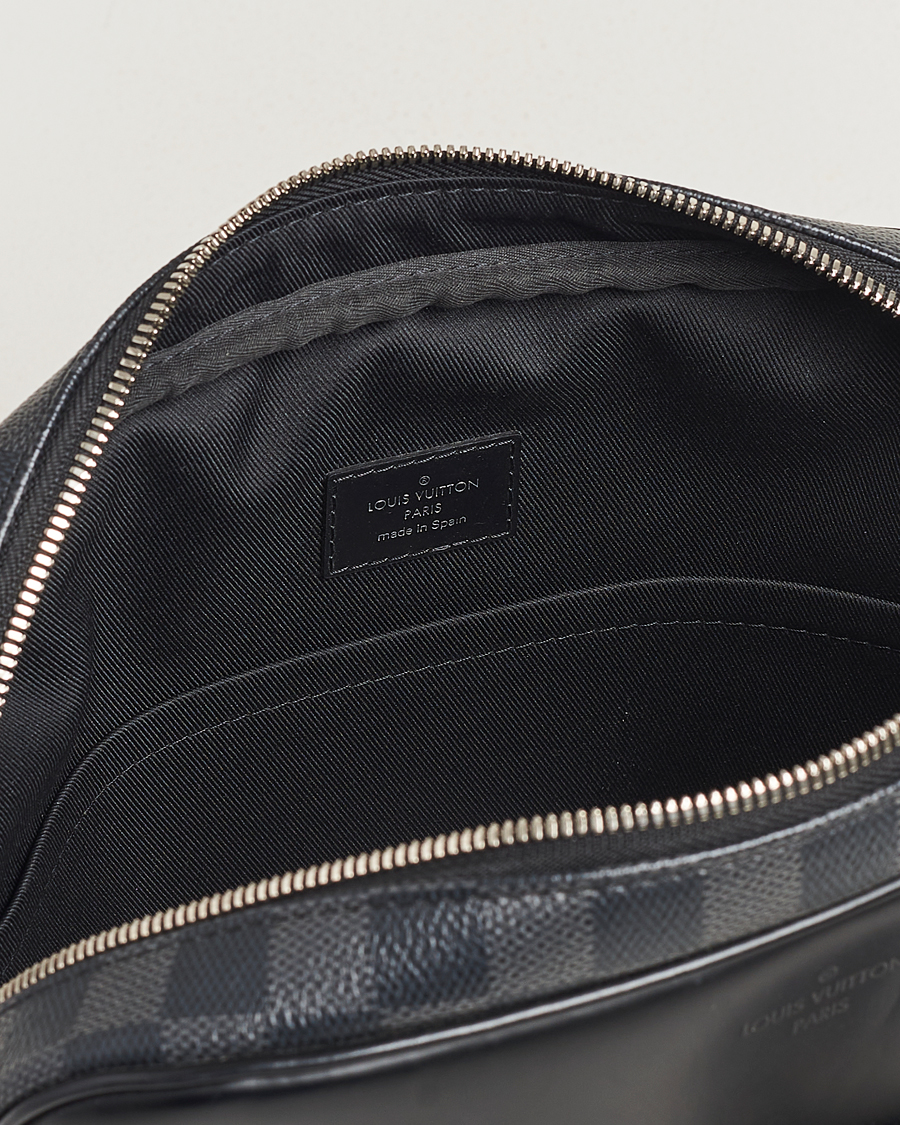 Herre | Louis Vuitton Pre-Owned Dayton Reporter MM Damier Graphite  | Louis Vuitton Pre-Owned | Dayton Reporter MM Damier Graphite 