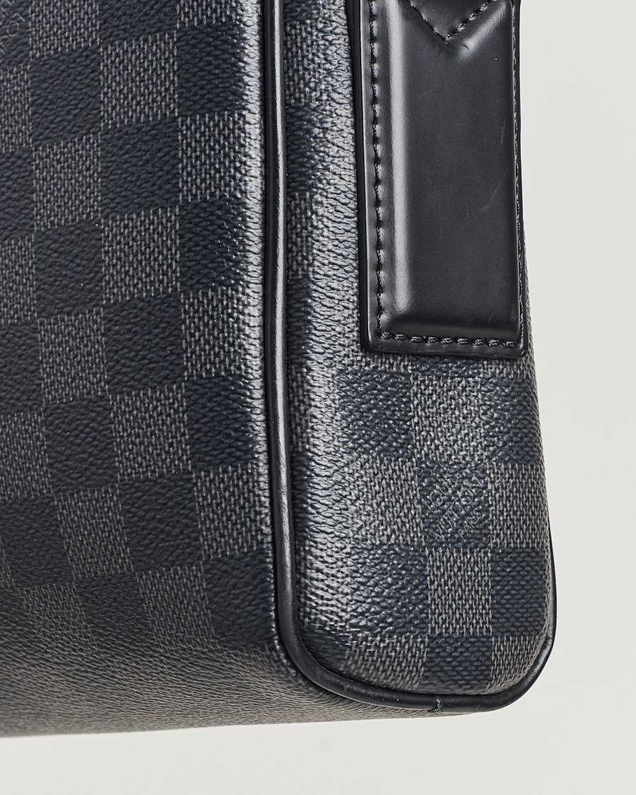 Herre | Louis Vuitton Pre-Owned Dayton Reporter MM Damier Graphite  | Louis Vuitton Pre-Owned | Dayton Reporter MM Damier Graphite 