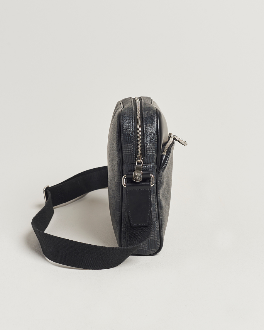 Herre | Louis Vuitton Pre-Owned Dayton Reporter MM Damier Graphite  | Louis Vuitton Pre-Owned | Dayton Reporter MM Damier Graphite 