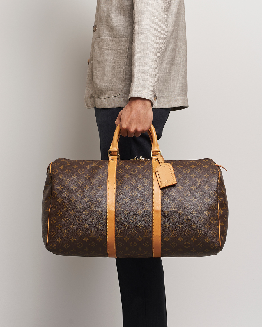 Herre | Assesoarer | Louis Vuitton Pre-Owned | Keepall 50 Bag Monogram 