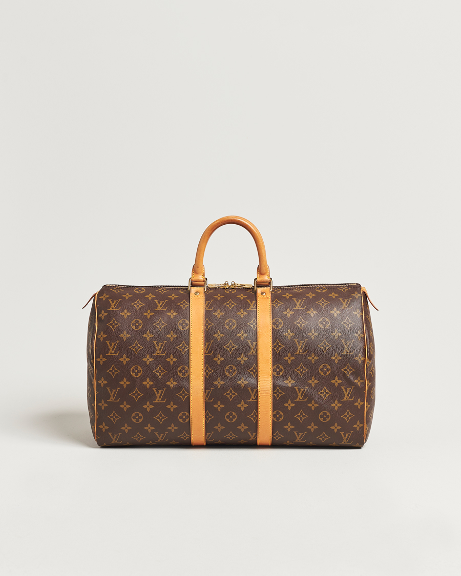Herre | Louis Vuitton Pre-Owned Keepall 45 Bag Monogram | Louis Vuitton Pre-Owned | Keepall 45 Bag Monogram