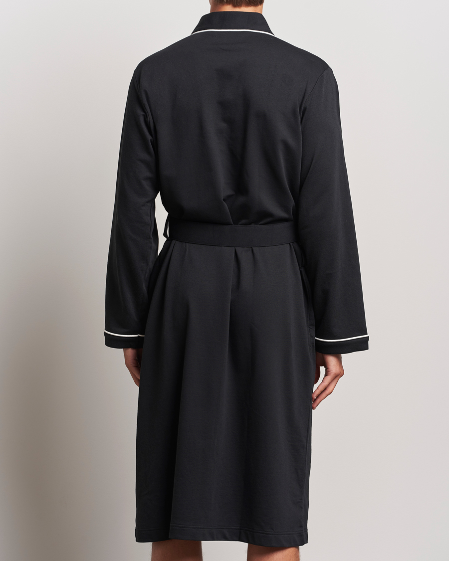 Herre | Polo Ralph Lauren Cotton Jersey Robe Black | Polo Ralph Lauren | Cotton Jersey Robe Black