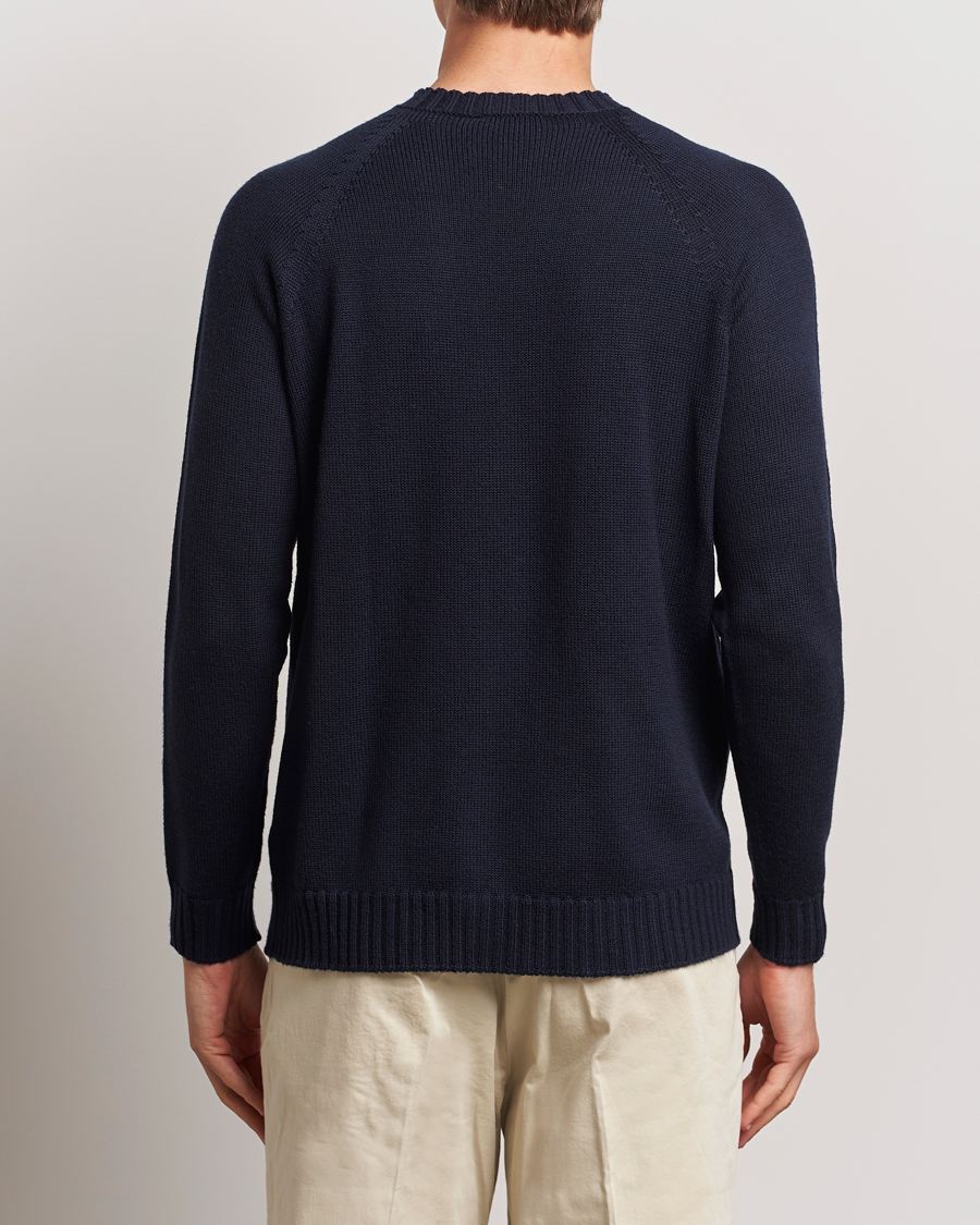 Herre | Gensere | John Smedley | Denver Extra Fine Merino Crew Neck Midnight