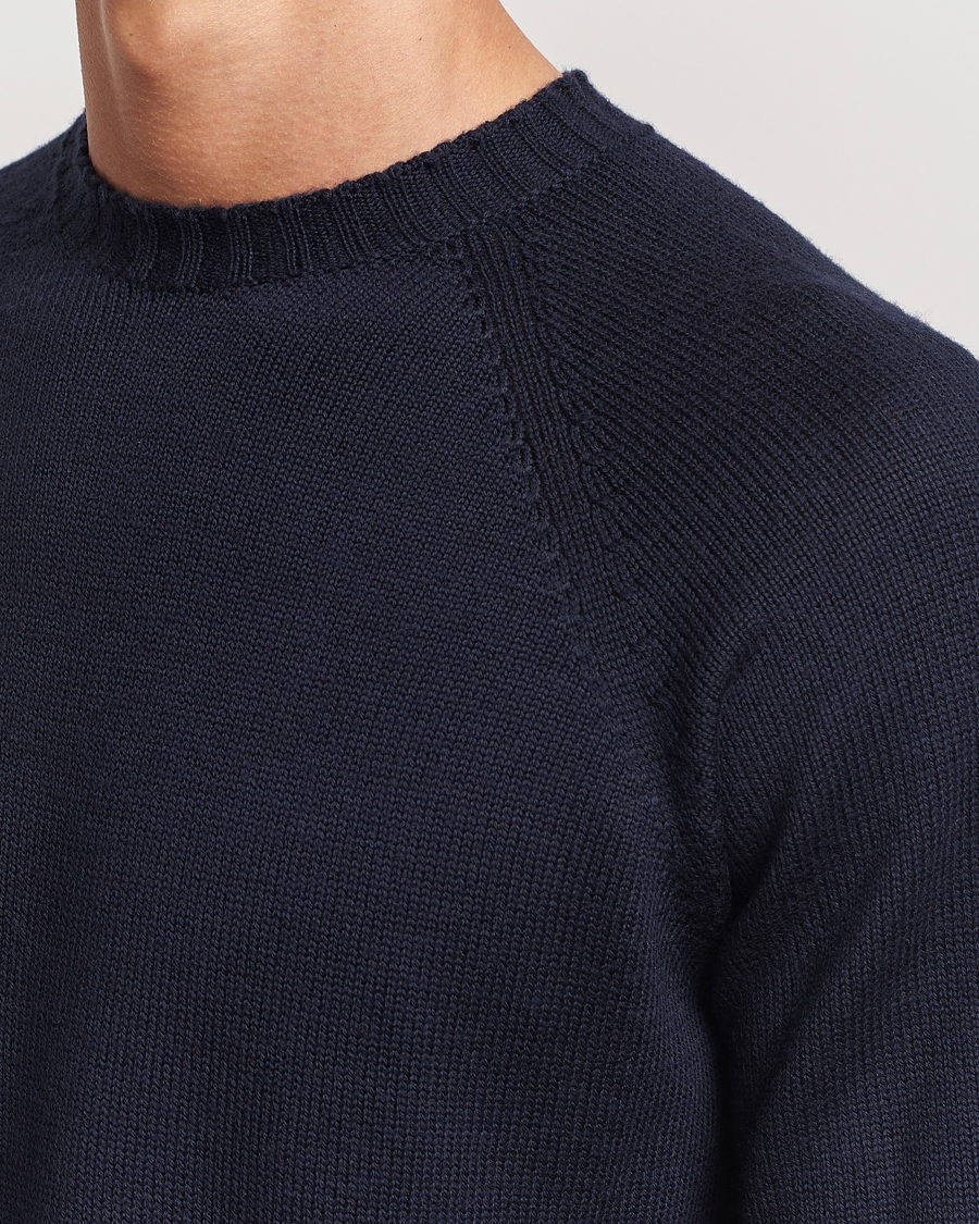 Herre | Gensere | John Smedley | Denver Extra Fine Merino Crew Neck Midnight
