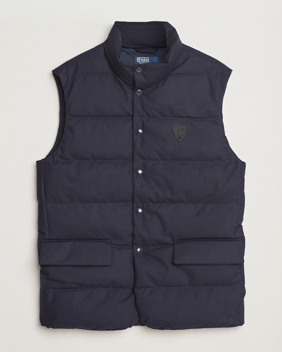 Herre | Jakker | Polo Ralph Lauren | Dunn Wool Vest Collection Navy