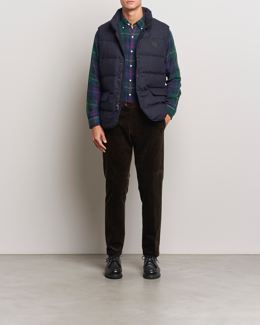 Herre | Jakker | Polo Ralph Lauren | Dunn Wool Vest Collection Navy