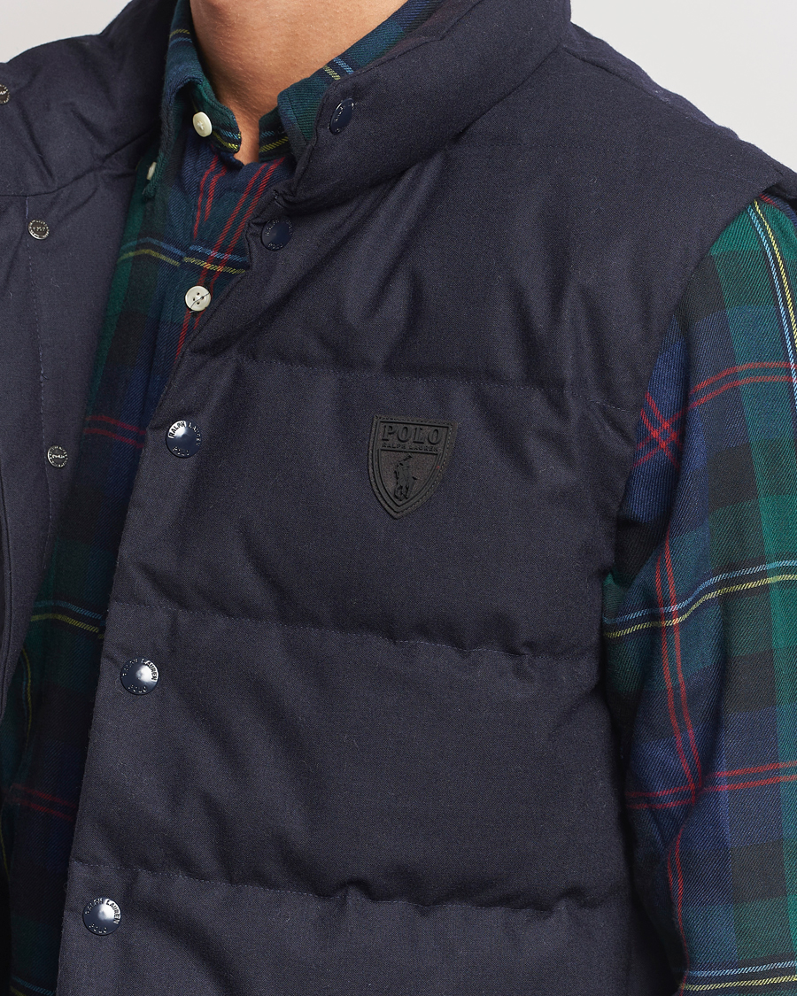 Herre | Jakker | Polo Ralph Lauren | Dunn Wool Vest Collection Navy
