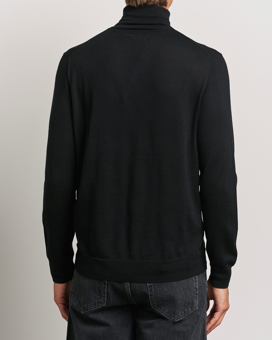 Herre | Gensere | Polo Ralph Lauren | Merino Knitted Rollneck Polo Black